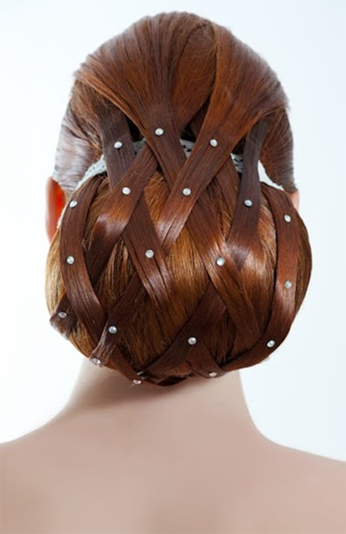 chignon de mariée