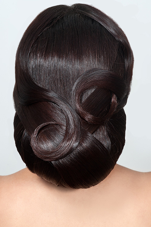 chignon de mariée