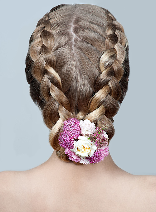 chignon de mariée