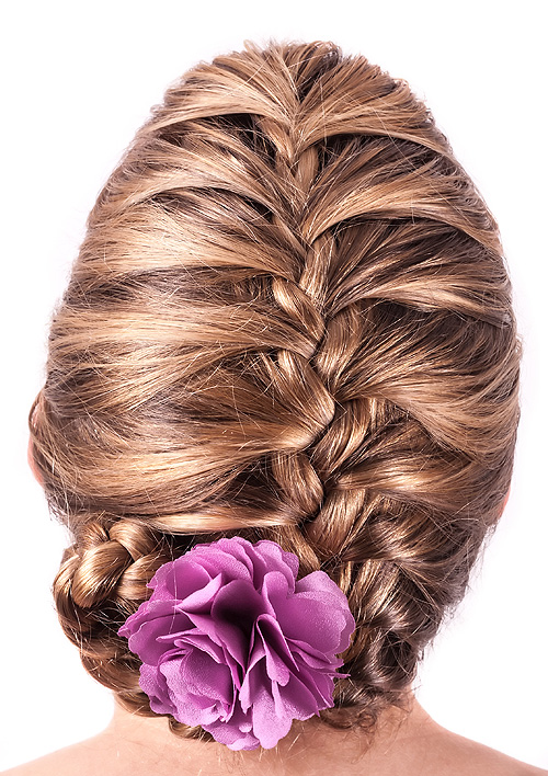 chignon de mariée