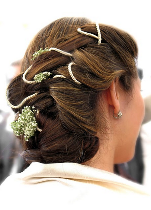 Les chignons de mariage en 2015